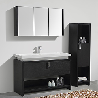 LIVORNO Series Bathroom Vanity, side cabinets, mirror cabinets