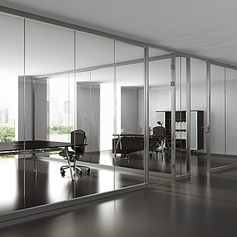 wall partition systems, semi frameless wall partitions