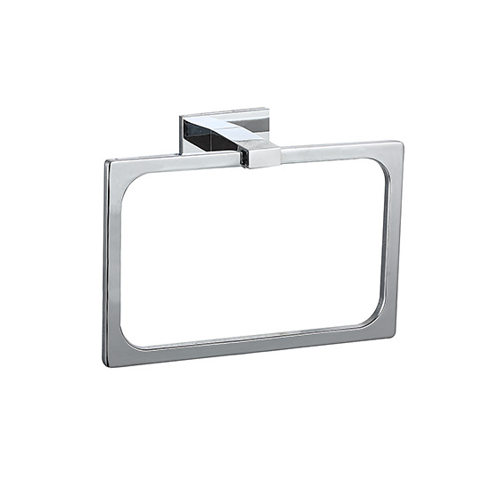 linear interior systems polished chrome single towel holder concealed surface mounted tower holder concealed chrome towel holder image