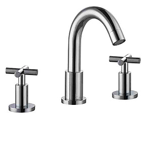 40 211-CR, Double Handle 3 Hole Lavatory Faucet, Lavatory