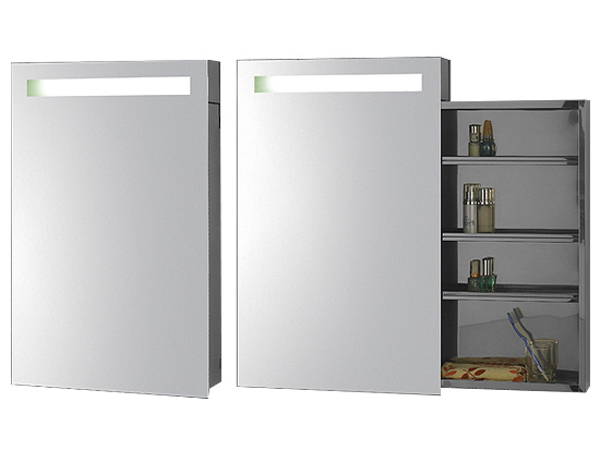 linear interior systems medicine cabinets and backlit mirrors asm 908 mirror with aluminum cabinet aluminium medicine cabinet rectangular aluminum medicine cabinet image