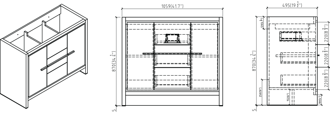 AM1000-2 Technical Drawing
