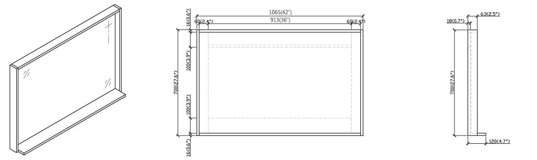 AM1000-3 Technical Drawing
