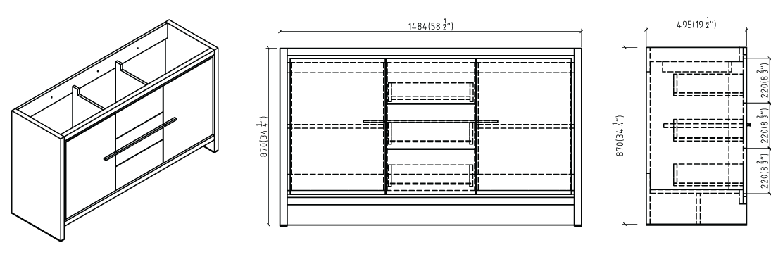 AM1500D-2 Technical Drawing