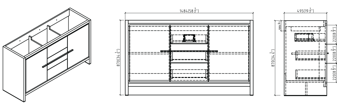 AM1500S-2 Technical Drawing