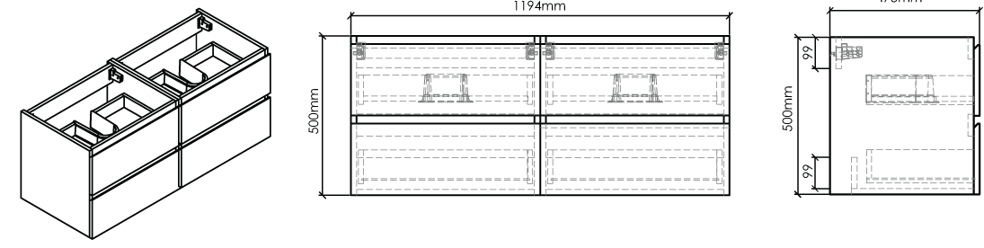 CA1200D-2 Technical Drawing