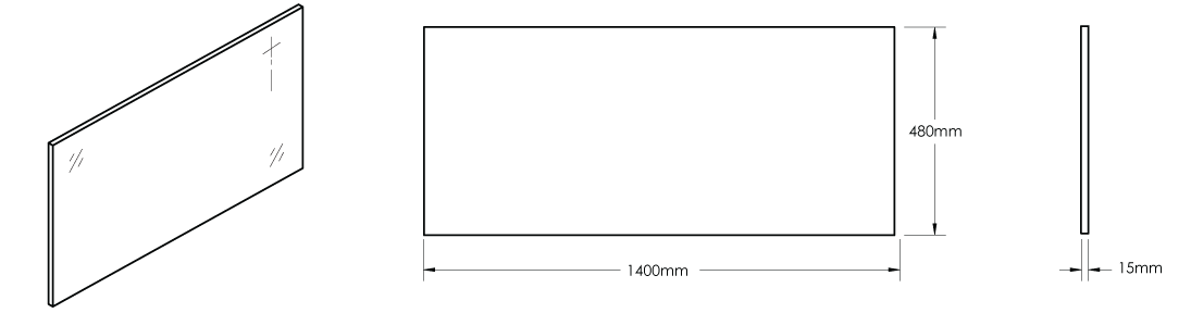 CA1400D-3 Technical Drawing