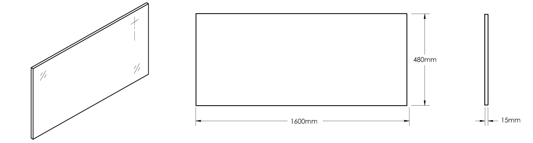 CA1600D-3 Technical Drawing