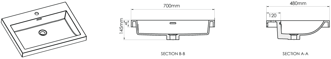 CA700-1 Technical Drawing