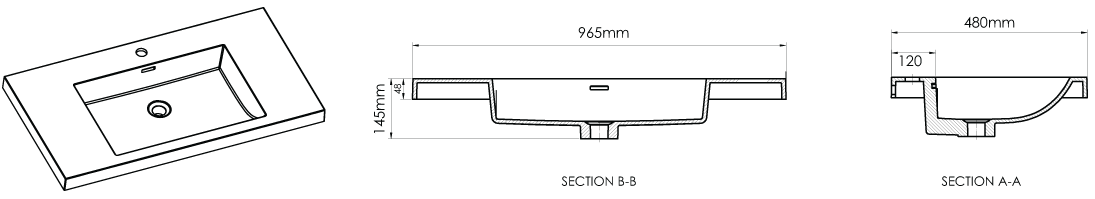 CA900-1 Technical Drawing