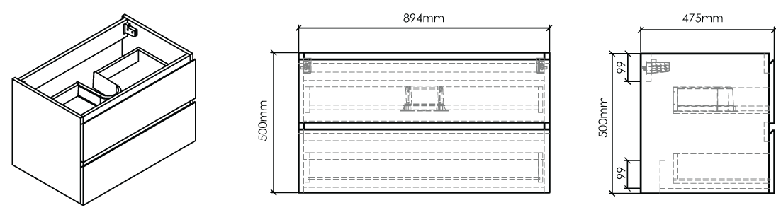 CA900-2 Technical Drawing