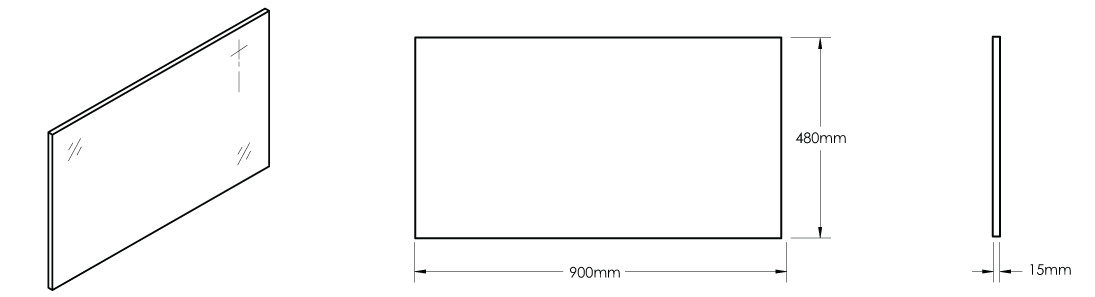 CA900-3 Technical Drawing