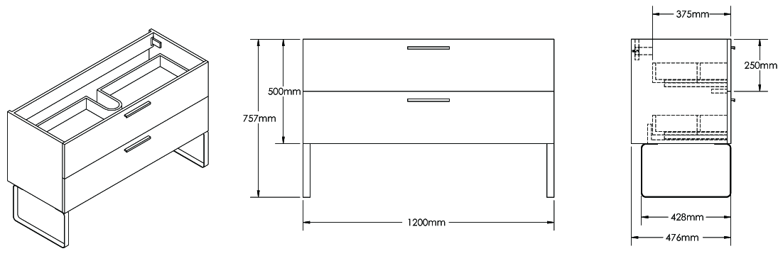 LA1200-2 Technical Drawing