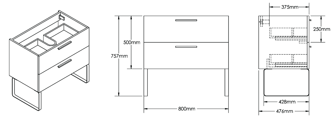 LA800-2 Technical Drawing