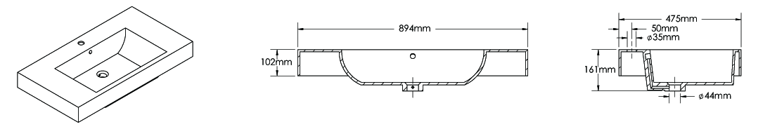 LA900-1 Technical Drawing