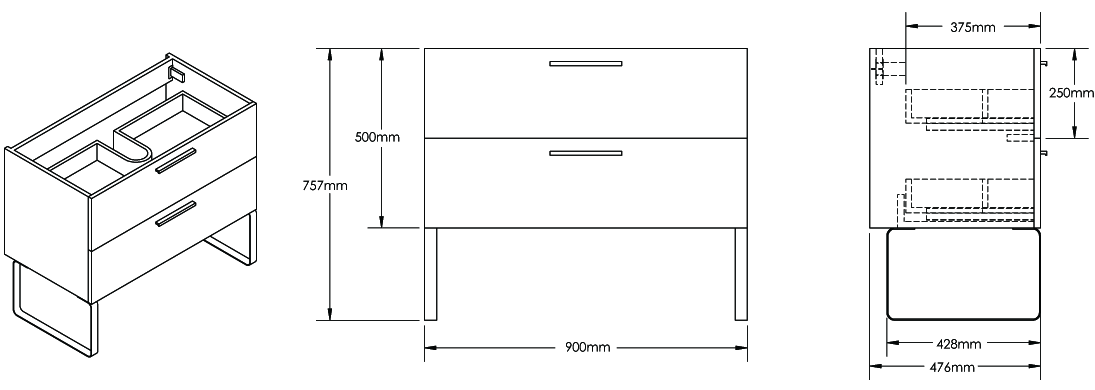 LA900-2 Technical Drawing