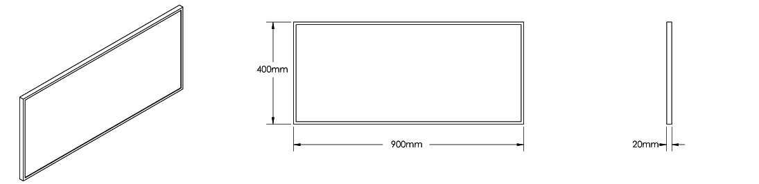 LA900-3 Technical Drawing