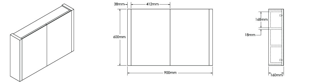 LE900-3 Technical Drawing
