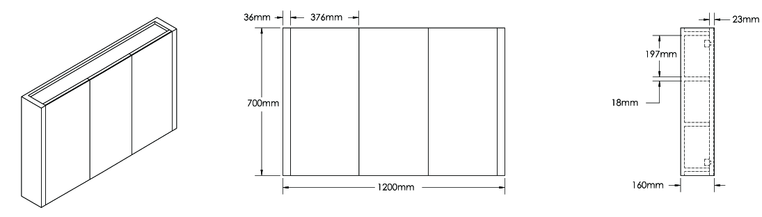 LI1200-3 Technical Drawing