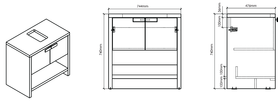 LI750-2 Technical Drawing