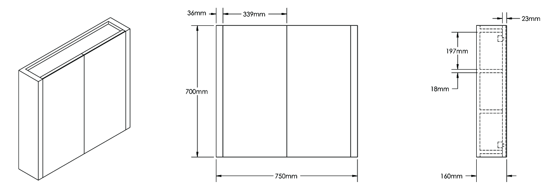 LI750-3 Technical Drawing