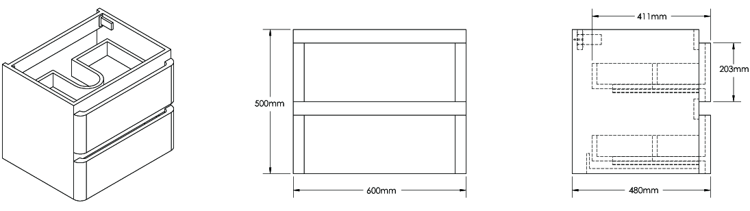 PA600-2 Technical Drawing