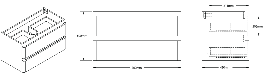 PA900-2 Technical Drawing