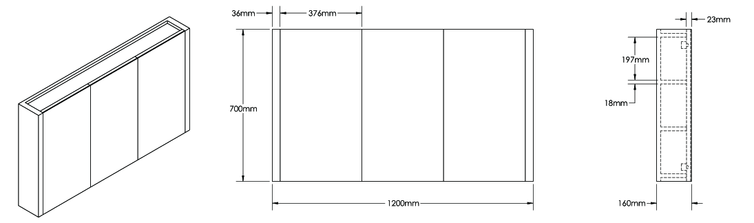 RI1200-3 Technical Drawing