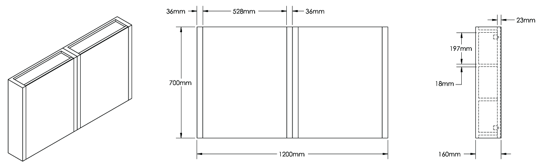 RI1200D-3 Technical Drawing