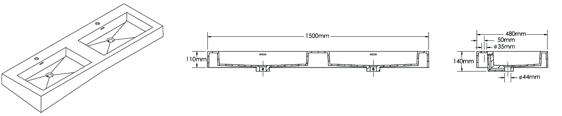 RI1500-1 Technical Drawing