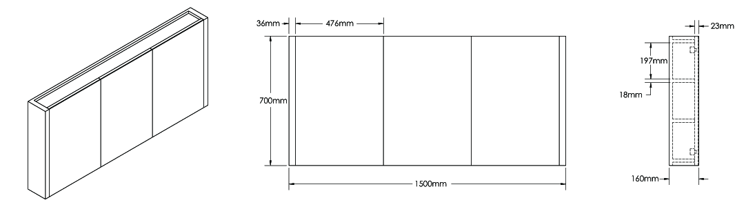 RI1500-3 Technical Drawing