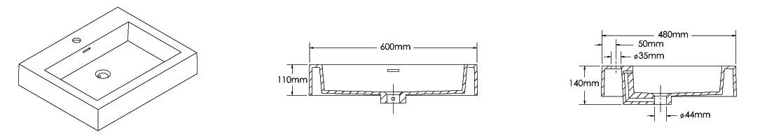RI600-1 Technical Drawing