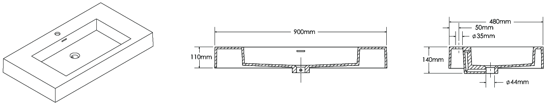 RI900-1 Technical Drawing