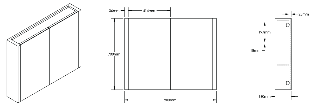 RI900-3 Technical Drawing