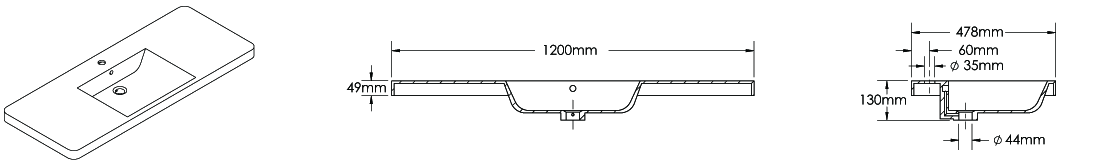 SA1200-1 Technical Drawing