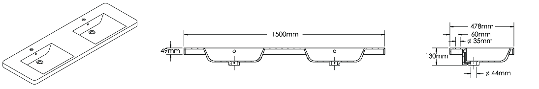 SA1500D-1 Technical Drawing