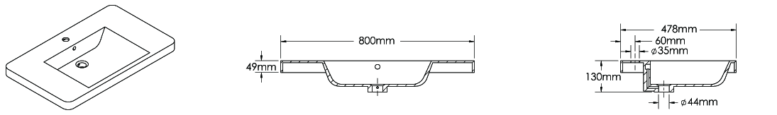 SA800-1 Technical Drawing