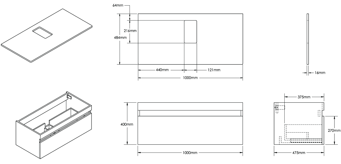 YO1000-2 Technical Drawing