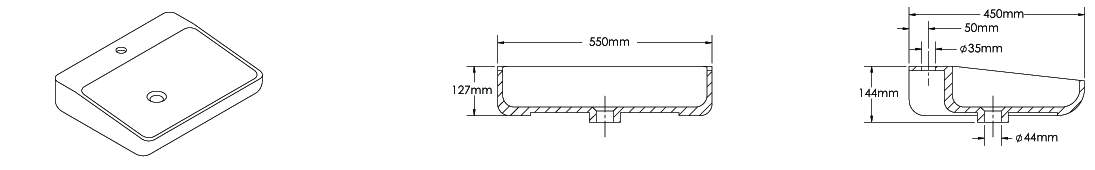 YO1600D-1 Technical Drawing