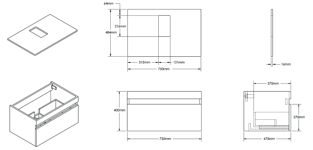 YO750-2 Technical Drawing