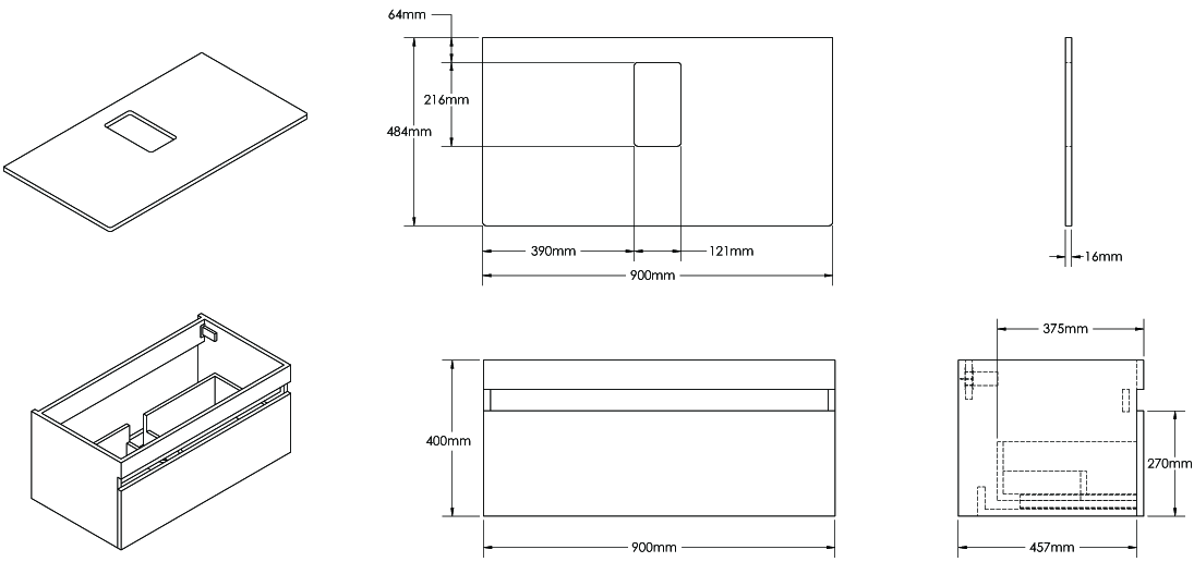 YO900-2 Technical Drawing