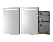 linear interior systems medicine cabinets and backlit mirrors asm 908 mirror with aluminum cabinet aluminium medicine cabinet rectangular aluminum medicine cabinet image