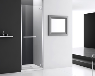 COMO-CMHD Hinged Shower Door Enclosure