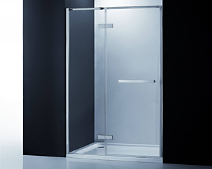 COMO-CMHDP Hinged Shower Door with Panel